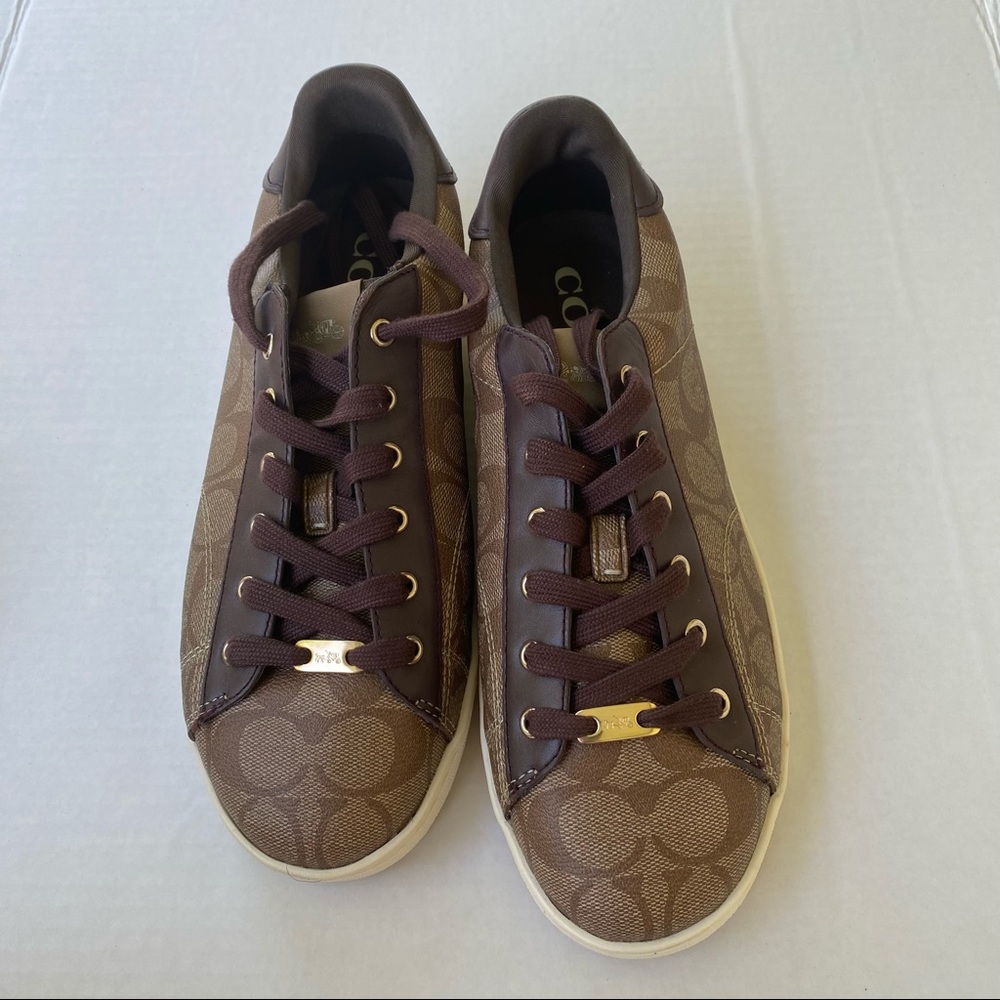 Dark/Light Brown COACH Sneakers